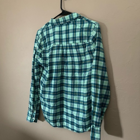 J Crew Flannel Shirt - Picture 3 of 4